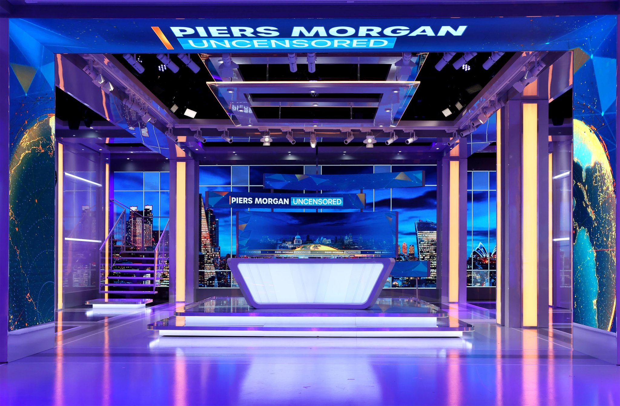 TalkTV on Twitter "Piers new studio creates a multiangle 360