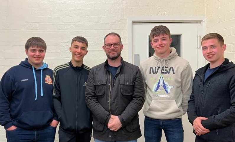 OC Staffordshire Wing RAFAC (@ocstaffswing) on Twitter photo Well done to these exceptional cdts for their effort on Swynnerton Leadership Course
Leadership, determination and teamworking underpinned their performance
Cpl K Osman <a href="/388Squadron/">388Squadron</a>
Cdt M Morries-Bates <a href="/1122sqn/">1122(Marmion)Sqn ATC</a>
Sgt R Lezniak <a href="/1871atc/">1871 (Rugeley) Sqn RAF Air Cadets</a> (Best Cadet)
Sgt R Hughes <a href="/2348MaghullATC/">2348 Maghull ATC</a> Well done to these exceptional cdts for their effort on Swynnerton Leadership Course
Leadership, determination and teamworking underpinned their performance
Cpl K Osman <a href="/388Squadron/">388Squadron</a>
Cdt M Morries-Bates <a href="/1122sqn/">1122(Marmion)Sqn ATC</a>
Sgt R Lezniak <a href="/1871atc/">1871 (Rugeley) Sqn RAF Air Cadets</a> (Best Cadet)
Sgt R Hughes <a href="/2348MaghullATC/">2348 Maghull ATC</a>