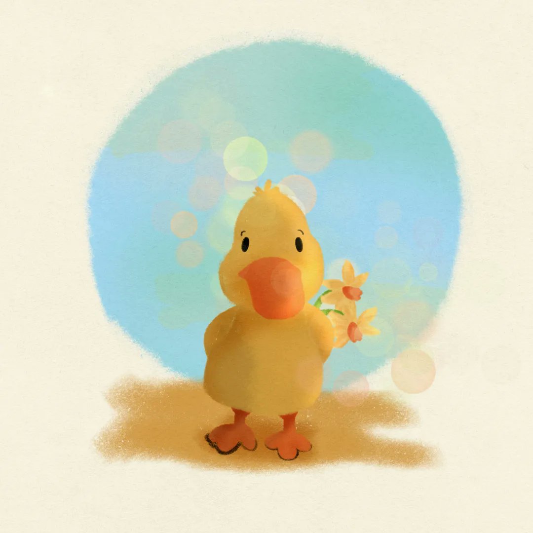 abbeygraffagna's tweet photo. I had the most fun playing with @illustratelucy brushes for #gardenfriendsweek . I loosened up and got really playful with texture and color and am smitten with the results.
ducks and daffodils

#artchallenges #kidlitart #illustrationforkids #digitalillustrator #womenwhodraw https://t.co/yFxfmW5PXS