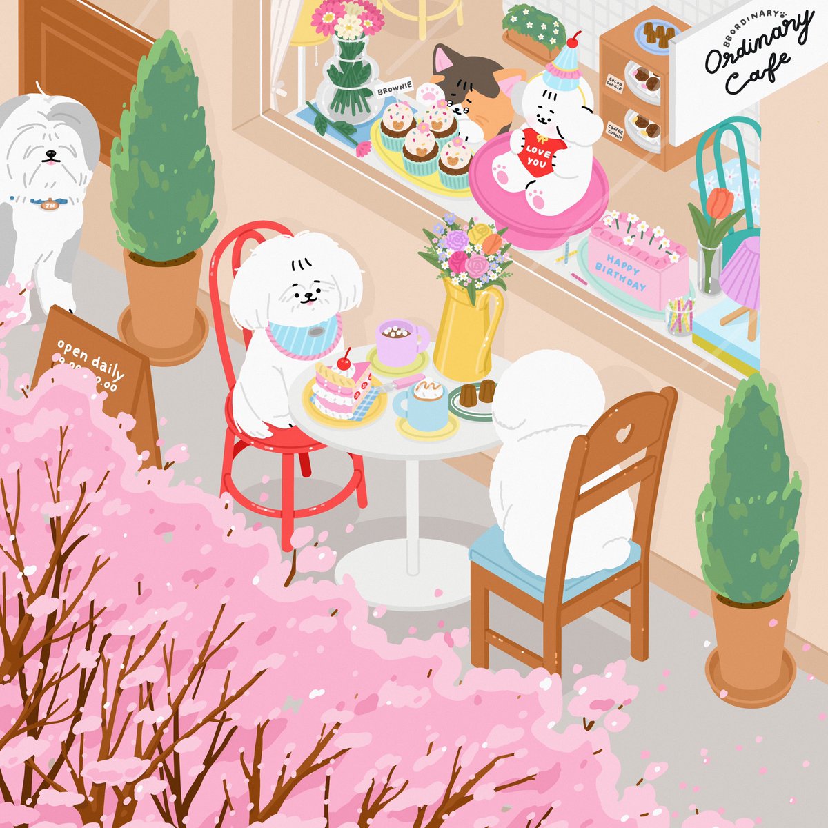 bbordinary's tweet photo. Dessert &amp; Coffee 
By 
Bbordinary cafe 🌲🌸☁️ https://t.co/17kBPjhYBR