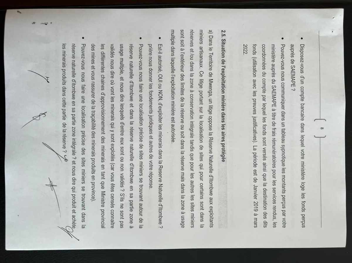 etiennemulindwa's tweet photo. Le ministre des mines #Sud_Kivu #Bulindi sous le coup d'une motion de défiance. @TheoKASI membre de L'@afdc_a1 du Président du Sénat @PLukwebo, il est accusé de facilite l'exploitation illicite des minerais notamment ds le #PNKB @IccnRdc @MinMinesCD @CongoMines https://t.co/cOfFej06Yu