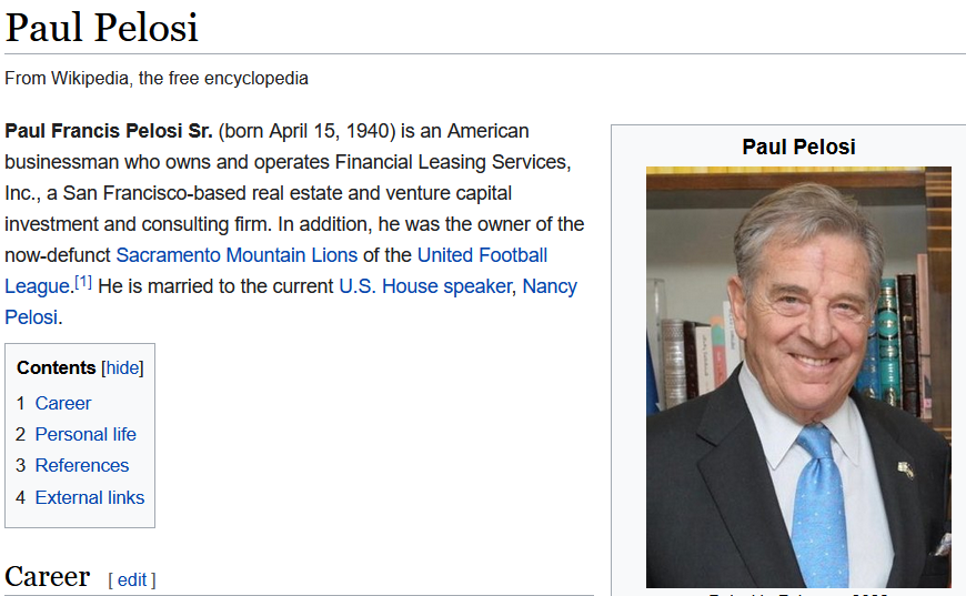 right off the bat here's a fun one for why the speaker of the house, from california, representing the district that has the blue top to bottom san francisco in it, isn't going to do anything or even mention the way high housing makes it so city workers in SF can't live there