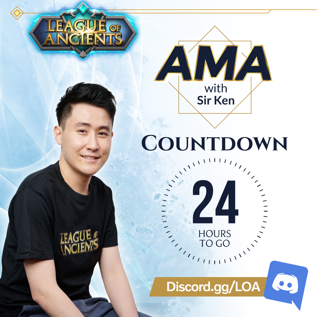 It's happening tomorrow!
Tune in at 1pm UTC live in Discord and have all your burning questions about our NFT Marketplace answered.
🟣 discord.gg/LOA

AMA Contest is still running! Ask away: forms.gle/4xGksgoSkyULKB…

#LeagueofAncients #Metaverse #PlayToEarn #FreeToPlay