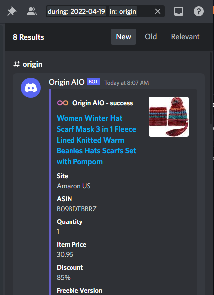 Discount shopping with <a href="/ZetaProxies/">Zeta</a>  + <a href="/Origin_AIO/">OriginAIO</a> early this morning! LFG!
