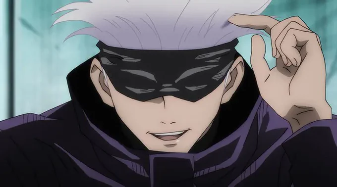 The forehead bs? That's also mappa
Like Gege does sketch him as a paintbrush occasionally but like it still looks understandable
Like I can get behind the top of the blindfold pressing right on the hairline https://t.co/o8V28Xg5h0 