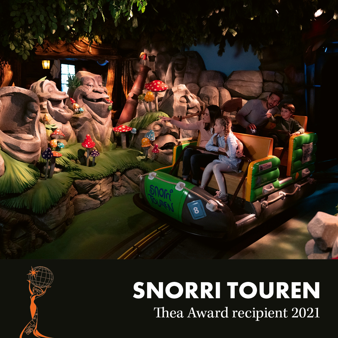JoraVision's tweet photo. 2021: “Snorri Touren” 
#DidYouKnow? Between the initial idea for a dark ride and the opening of Snorri Touren was only one year. This is a record time for designing and producing such a compelling attraction.

Collaborated with #macksolutions , #mackanimation&amp; #mackrides. https://t.co/u5Uoz3lmFF