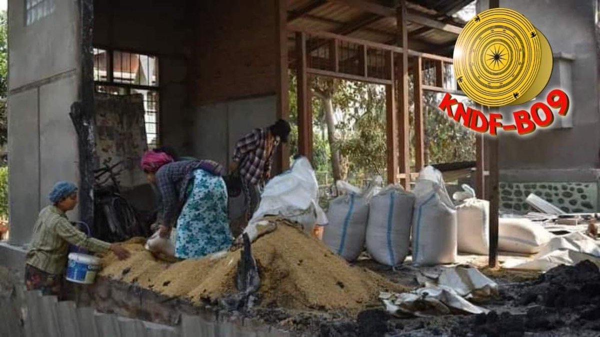 TheChindwin's tweet photo. Myanmar junta has long history of implementing a terror of campaign for destroying and burning all (livelihoods, houses, domestic animals and civilians) in areas when their military operation had taken place across the country. https://t.co/QEUsXxusFe