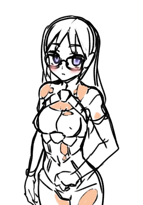 久しぶりにスーツブレイク絵描こうとしている 