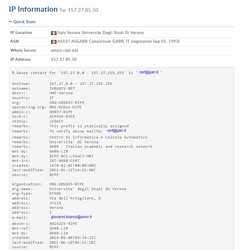 JAMESWT_WT's tweet photo. 157.27.85[.]50
Italy Verona Universita Degli Studi Di Verona
ASN Italy AS137 ASGARR Consortium GARR, IT 
@UniVerona @ReteGARR 
qualche problemino di malware?
Communicating Files 
👇👇👇 
(#Rozena / #metasploit)
👇👇👇
https://t.co/Ddg2okt5mm

cc @AgidCert @csirt_it https://t.co/VUnu2SseOm