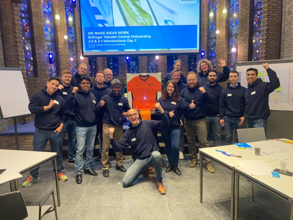 Another group of new colleagues from NL and BE has completed the central onboarding! With 7 different nationalities, it was our most international group so far. Welcome in our team!