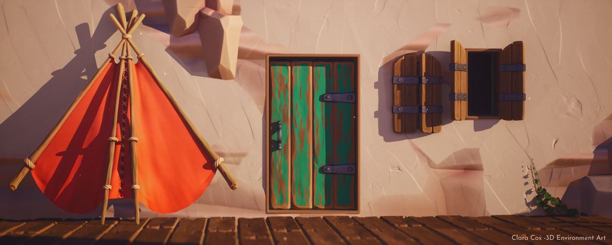 80Level's tweet photo. Clara Cox talked about the working process behind the Mountain Side Living project, shared the asset-creation pipeline, and offered some tips for aspiring 3D artists:

https://t.co/5Kvnj82tj3

#maya3d #zbrush #unrealengine4 #ue4 #3dart #substancepainter @UnrealEngine @Substance3D https://t.co/wWEEWJ05E7