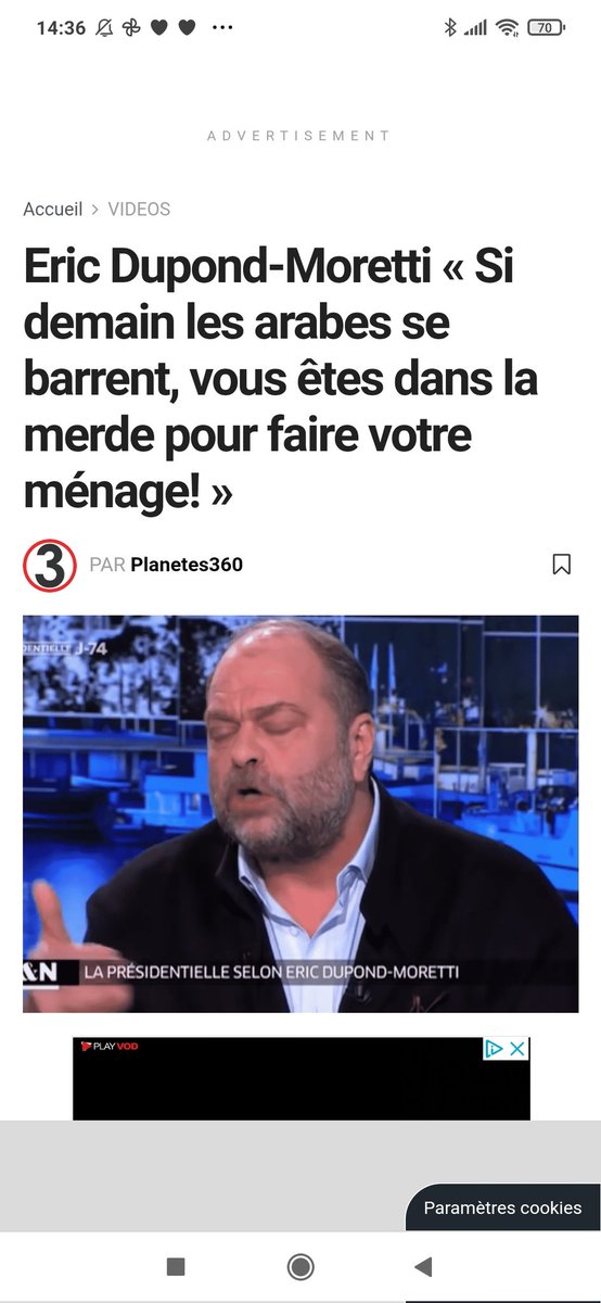 Les personnes issues de l'immigration se souviennent-ils de cette phrase ??? Le racisme, c'est ça !
