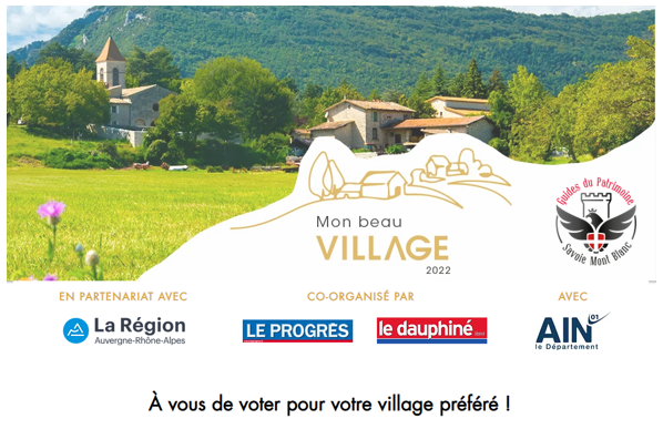 Concours "#MonBeauVillage 2022" : Votez pour le plus beau village animé par les #GuidesPSMB !
CHANAZ - ALBY-SUR-CHERAN - ALLINGES - CORDON - SIXT-FER-A-CHEVAL
guides-patrimoine-savoie-mont-blanc.fr/concours-mon-b…
#ledauphinélibéré #osezlavisiteguidée #patrimoinesavoyard #GuidesPSMB <a href="/LeDL737401/">Le Dauphiné Libéré Savoie, Haute-Savoie et Ain</a>