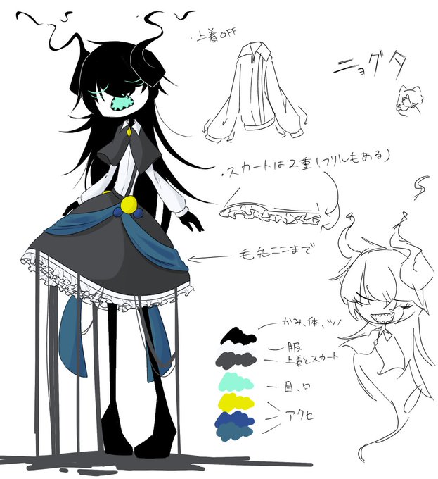 私の描いた子は⑧の子でしたー
間違えた方は指切り落としといてくださいとまでは言いません。
投票してくれた方々ありがとうございます!!!! https://t.co/iqojNnHho8 