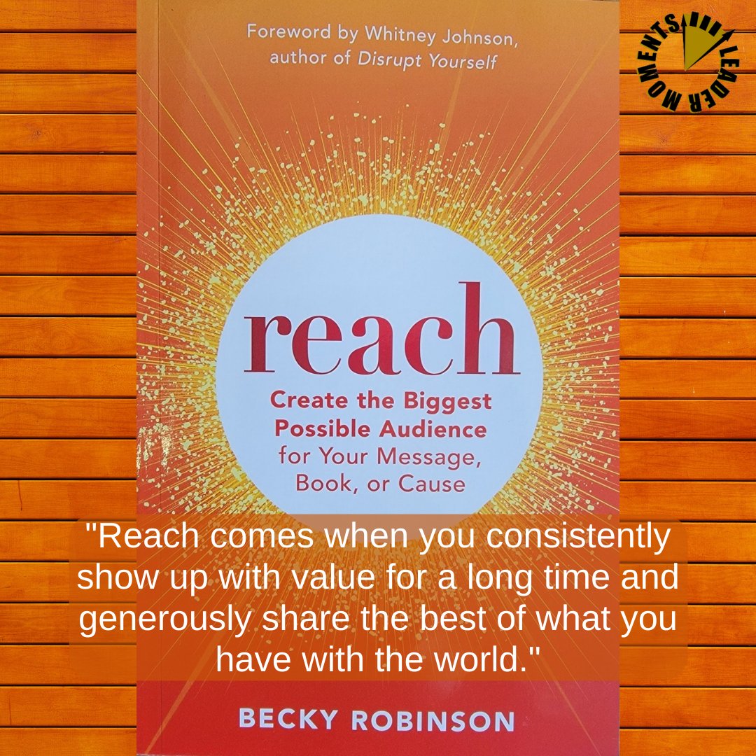 Whether you want to write a book, share a big idea, or impact the world with your thoughts, #Reachbook by @beckyrbnsn is out today to help. amzn.to/38RTfxq

#impact #influece #addvalue #goodreads #selfdevelopment #nonfiction #successbooks @weaveinfluence