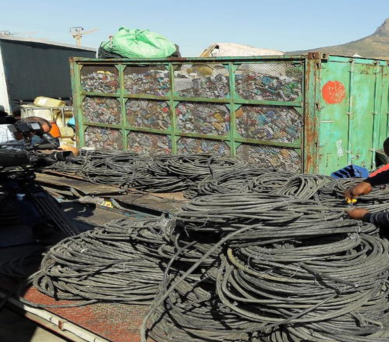 #sapsWC Two arrests, tons of cable seized in cable theft operation in ...