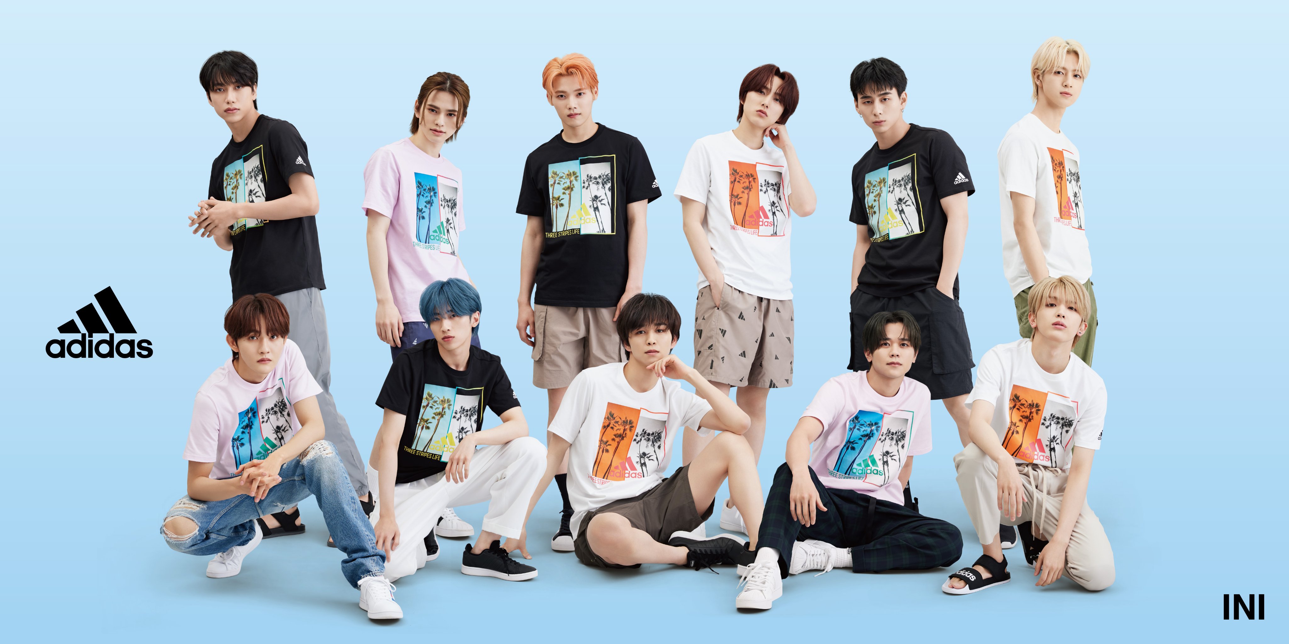 Ini Iniがイメージキャラクターをつとめる アディダスの22年最新 バリエーション豊かなtシャツを 是非checkしてください 4月22日より数量限定で Iniオリジナルトレカがもらえる キャンペーンも実施 詳細 T Co G6gfe7oipv T Co