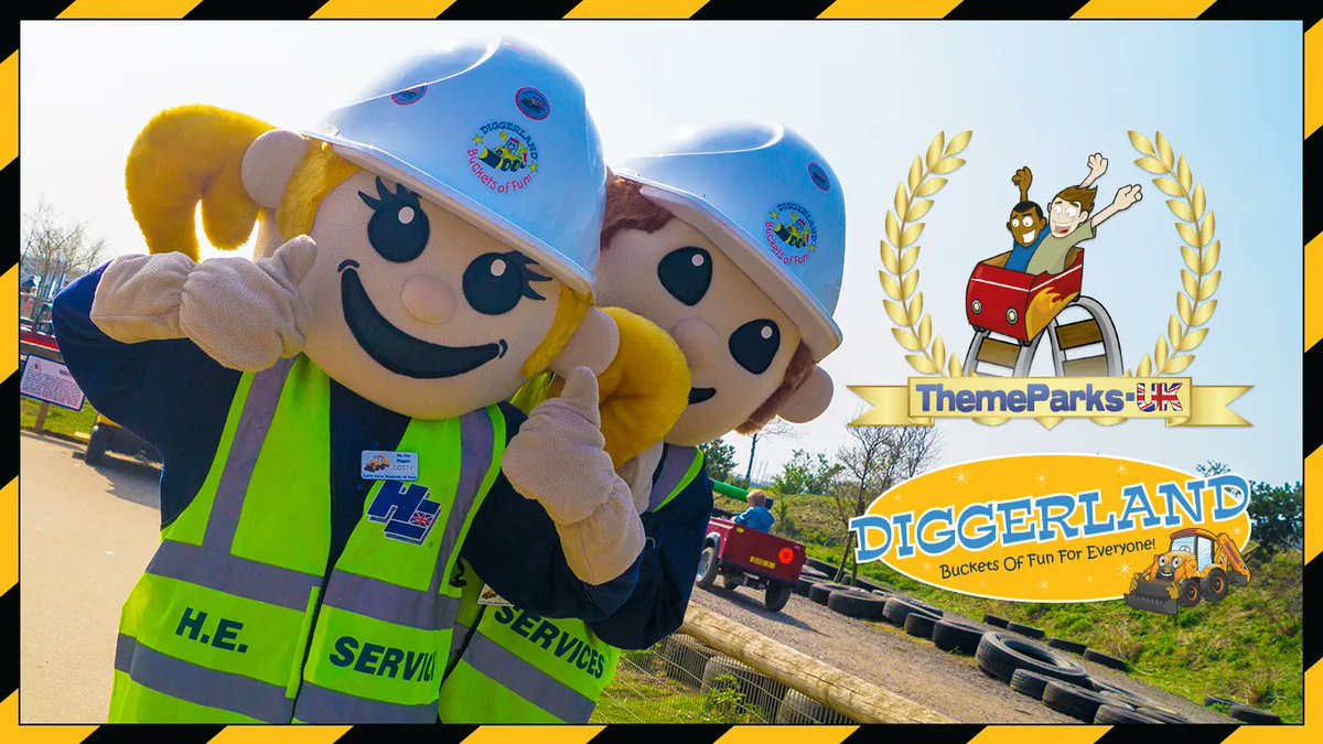 Diggerland_UK's tweet photo. We're thrilled to be up for some awesome awards in the UK Theme Park Awards 2022! Voting is now open - we would love your support: https://t.co/w6T6rcK6hq #ThemeParkAwards #HelpUsWin https://t.co/ye7qz4Y330