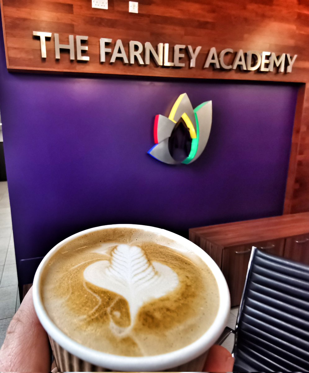 Love a latte? Then get us booked in today as we head for the final stretch to summer!!!!! @FarnleyAcademy loving the fresh #baristacoffe today. When are we coming to you?
#coffee #staffwellbeing #rewards #TEACHers #teachertwitter