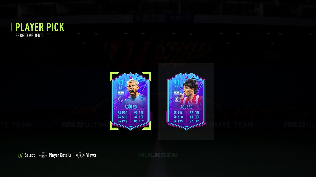 HuxleyFC's tweet photo. END OF AN ERA Sergio 'Goat'ero Player Pick!

#FIFA22 https://t.co/wjab63IiRp