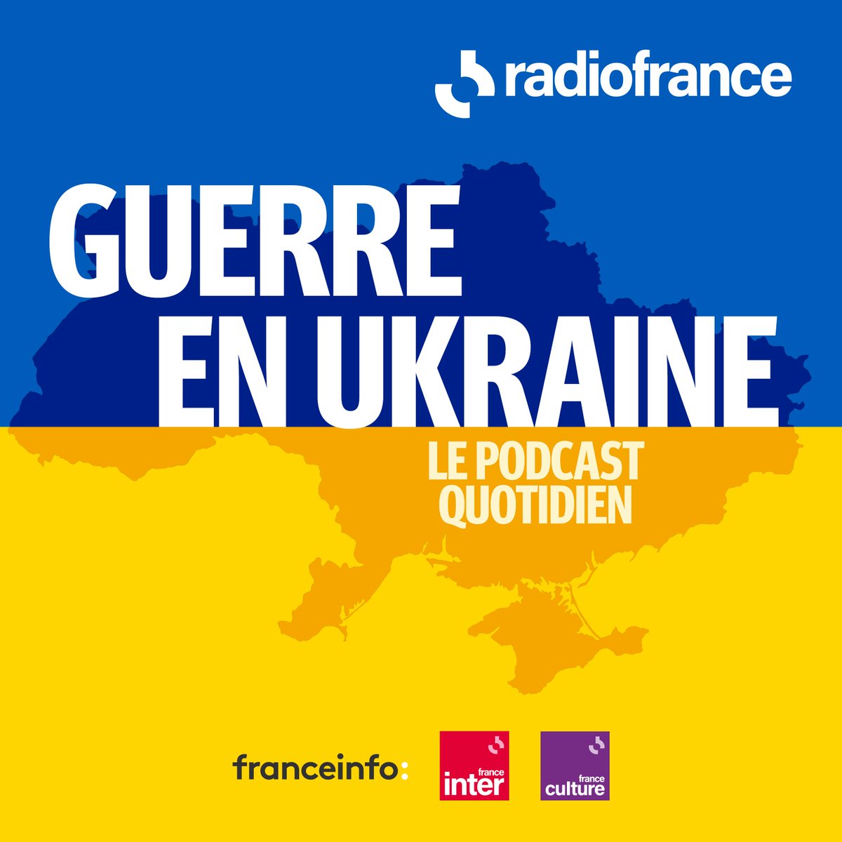 Le podcast « Guerre en Ukraine » dépasse le million d'écoutes à la demande.

Produit par les équipes de <a href="/int3rnationalRF/">Rédaction internationale de Radio France</a>, <a href="/franceinter/">France Inter</a>, <a href="/franceinfo/">franceinfo</a> et <a href="/franceculture/">France Culture</a>, il informe au quotidien sur le conflit avec les témoignages de nos reporters.

Merci de votre confiance !