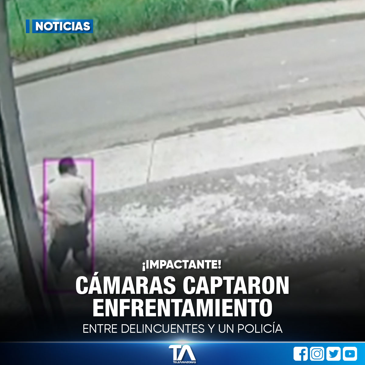 teleamazonasec's tweet image. El uniformado custodiaba a una persona con arresto domiciliario ow.ly/WCfp50IMseJ