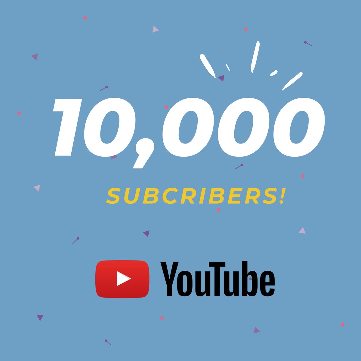chartmojo's tweet photo. 10,000 Youtube subscribers! 

Much obliged to all of you. Keep watching, keep liking, keep commenting, and help us to improve. 

Thank you!❤️
#learnwithchartmojo #trading https://t.co/NV4MH15e8v