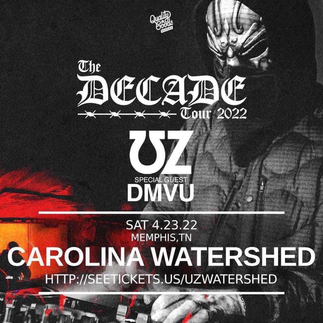 watershedmem's tweet photo. It’s going down this weekend 🔥 

FRI 4/22 - Emorfik / Angry Shit Only Tour
&amp; Support:
Kaleidoscope
RaXx b2b DALE 
Obiscuithead

SAT 4/23 - UZ  / The Decade Tour - w/ Special Guest DMVU
&amp; Support:
GuTTa KicK b2b Don Twan
Oh Losha
Tryptamine b2b Delyrius

Tickets @ door https://t.co/HFc1hWhw7q