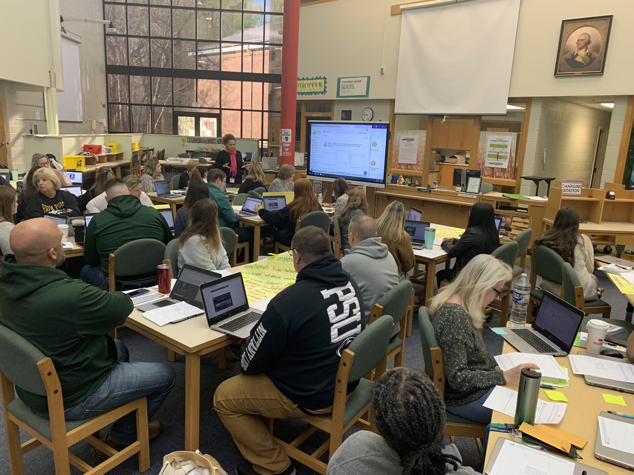 Plum Point Middle on Twitter "Gator teachers working together to ensure students gain