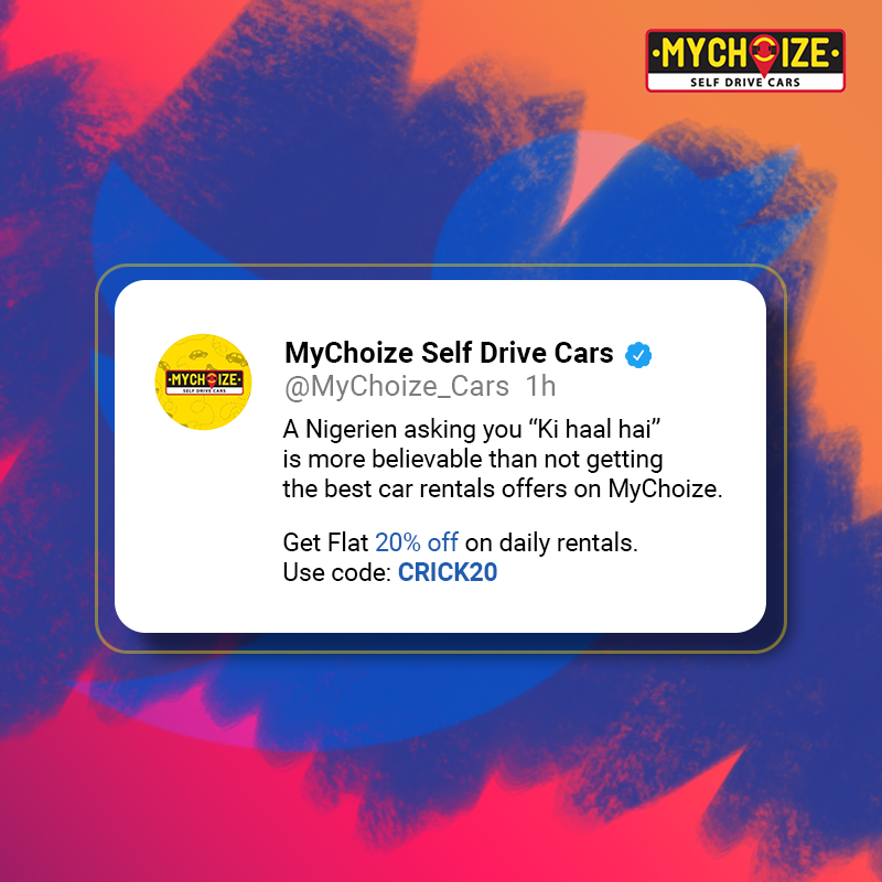MyChoize_Cars's tweet photo. We know it is hard to believe but we got a best offer for you all! Book now at https://t.co/HIciTyR960
.
.
.
.
#mychoize #unlimitedkilometers #makeachoize #yourchoize #travellife #Selfdrive #traveldiaries #explore #explorelife #adventure #carsforselfdrive #selfdrivecars #travel https://t.co/vtgPn1MEiZ