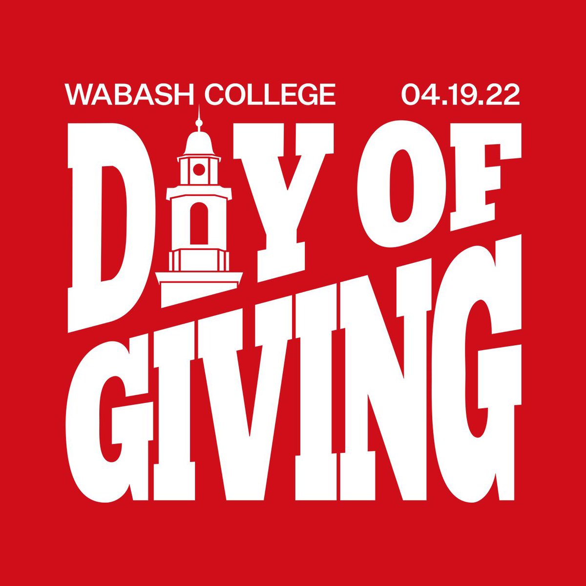 Today is the day! Please consider donating. Swim/Dive has some amazing affinity challenges. Wabash.edu/419/ #GiantShoulders #WAF