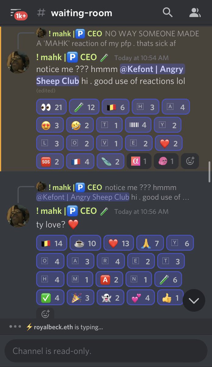 KefontNFT's tweet photo. ~ Always trying to catch someones attention, thankfully @mahk_eth noticed me today ❤️

~ Fingers crossed 🤞🏻 , today is the day that @ThePossessedNFT Lab approves new Subjects 🧪

~ Interact with this Post if you want to be a part of Phase 2 🥽 (not official member.) 

#posse 🧪 https://t.co/e24o9Ckw7R