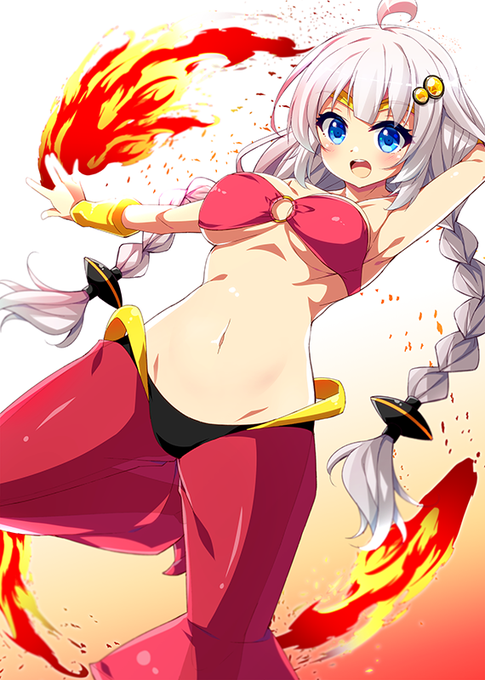 シャンティの最新作クリアーしたので、コスしたあかりちゃん描いた
普通にシャンティ描けばよかった気がしないでもないw
#VOICEROID #紲星あかり 