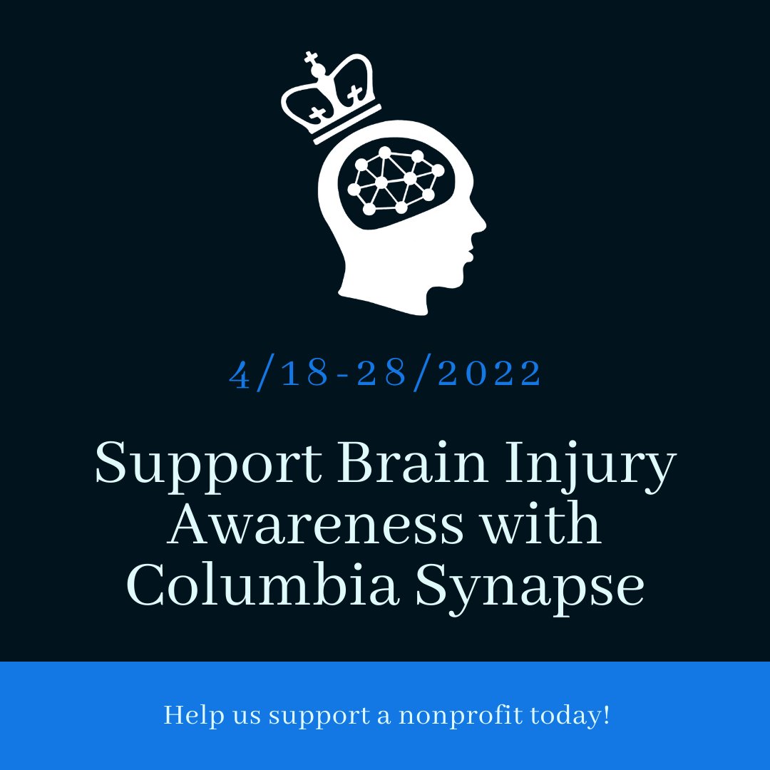 As part of our fundraising efforts this year, we will be making a charitable donation to support brain injury awareness and advocacy! Please consider supporting our efforts to continue to provide a safe space for individuals with brain injury. Donate here: tinyurl.com/SynapseDonate2…