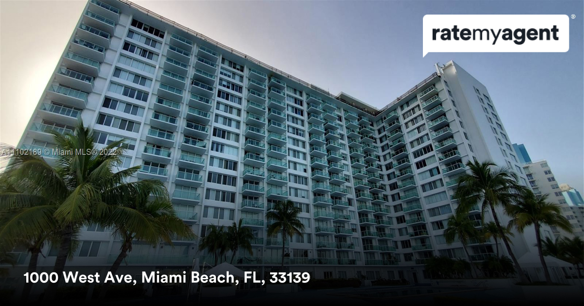 Tarenbritt's tweet photo. 📍 1000 West Ave, Miami Beach, FL, 33139

My latest sale on #ratemyagent
https://t.co/Yz6tfYfUr1 https://t.co/rWRsgpOud2