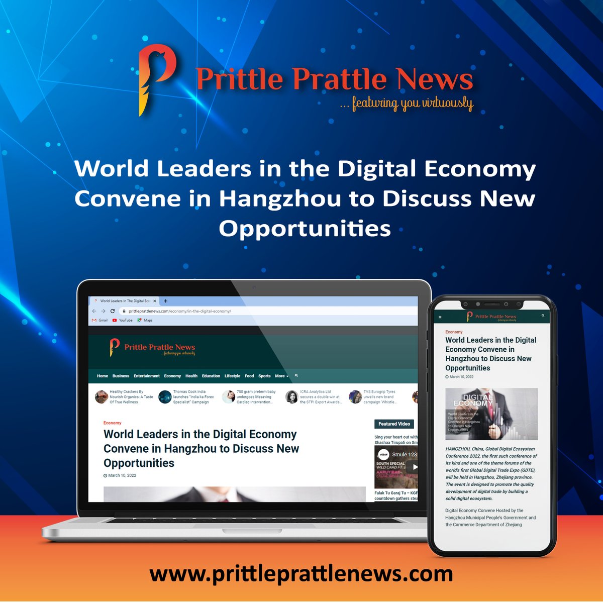 prittle_prattle's tweet photo. World Leaders in the Digital Economy Convene in Hangzhou to Discuss New Opportunities
Hangzhou, China #leadres #digital #economy #convene #opportunitie
https://t.co/IebKbSaYoT https://t.co/0Kmsrefmsv