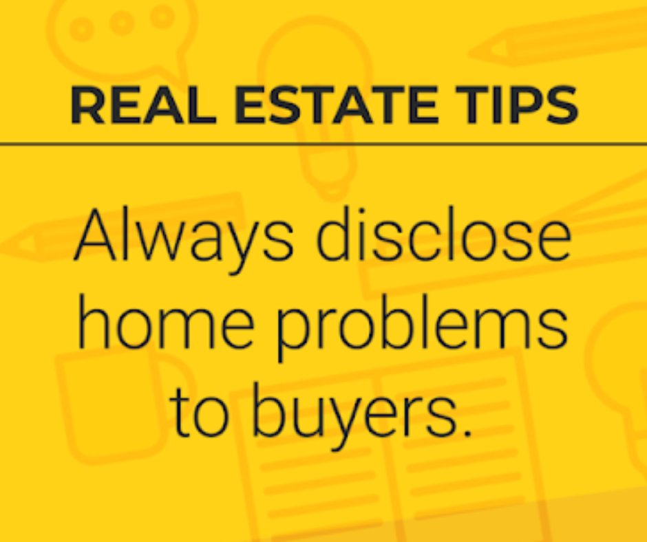 Tip: It can be tempting to try and slide problems under the rug, but you'll avoid much bigger issues with buyers down the road if you're upfront from the start. Contact me and we can chat more! 📲