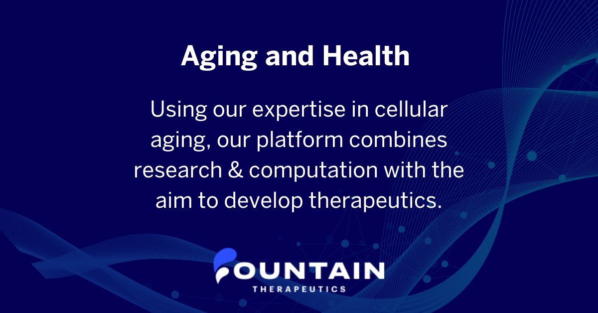 Aging is a predominant challenge to health &amp; quality of life. Using our expertise in #CellularAging our platform combines research &amp; computation with the aim to develop therapeutics to treat chronic #DegenerativeDiseases associated with aging. Learn more: bit.ly/3NtOUjP