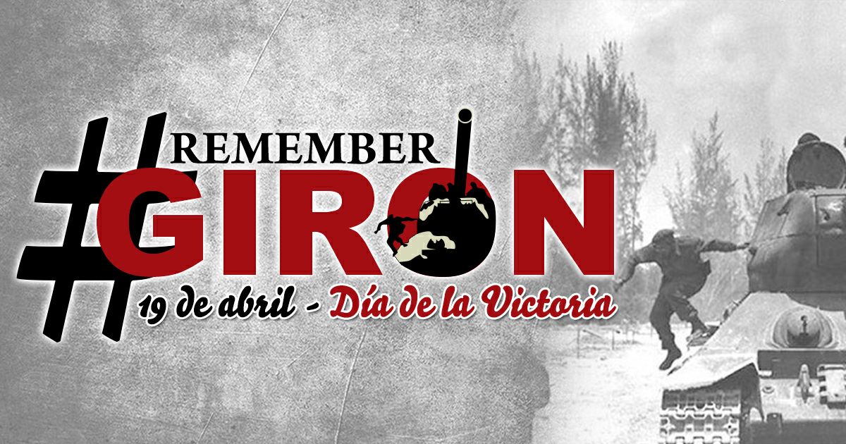 61 aniversario de la victoria de Playa Girón. @IlinoCd
<a href="/DonaisDebrosse/">Donais Debrosse</a> 
#CubaViveEnSuHistoria #GirónLaVictoria #CubaPorLaVida
<a href="/Aliuska56491297/">#PrincesaGuerrera</a> 
<a href="/EnelisReyes/">Enelis Reyes Reyes</a> 
<a href="/Miriam32475364/">🇨🇺🇻🇪</a> 
<a href="/SailiBlanco/">Sailí Blanco Espinosa</a> 
@Condemar1987 
<a href="/yunia1903/">@yunia1903</a> 
<a href="/AdanVillavicen6/">Adan Villavicencio Guzman</a>