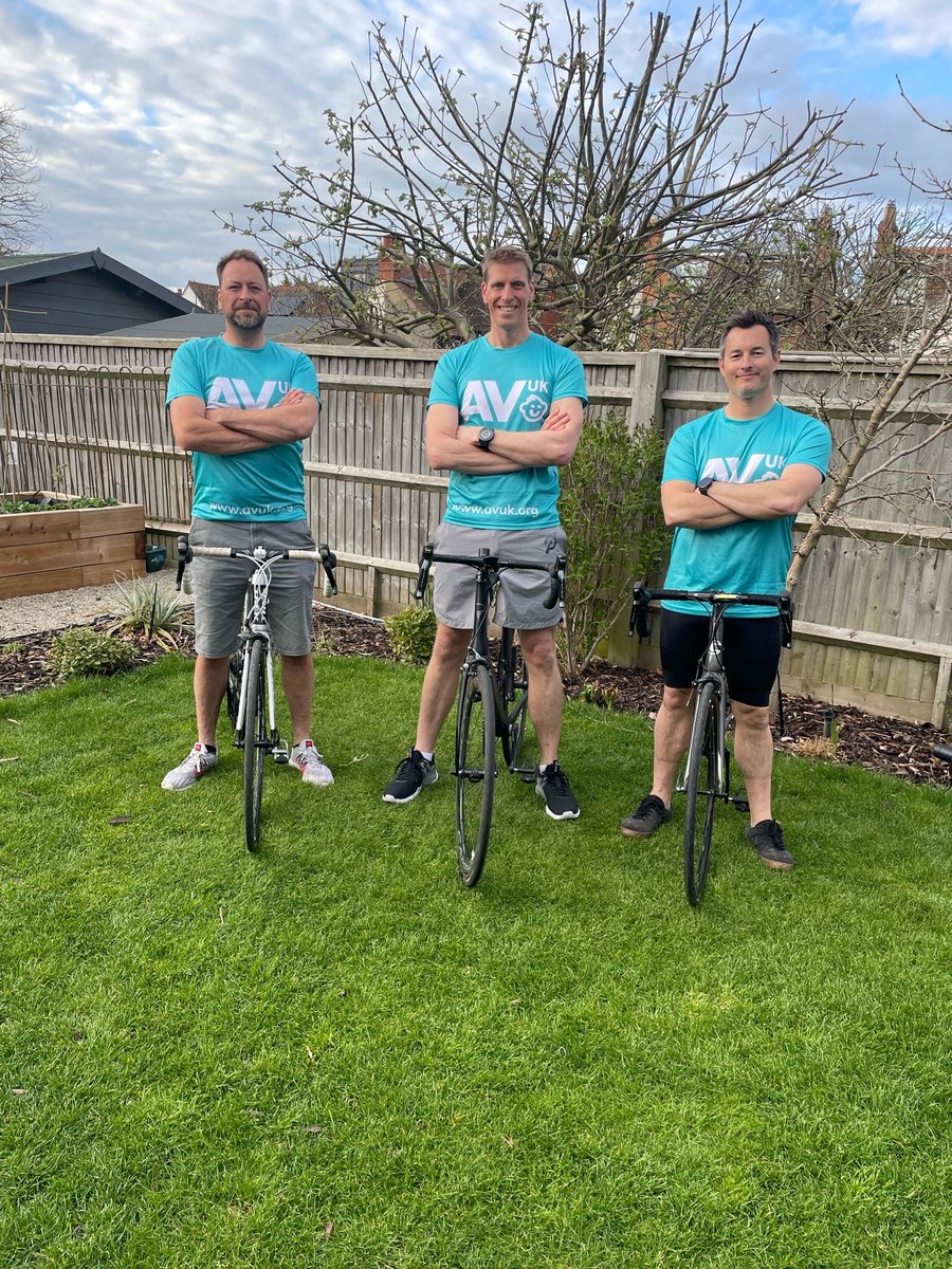 A trio of 40somethings are cycling the epic <a href="/RideLondon/">Ford RideLondon</a> challenge to support deaf children achieve their dreams. Rhys Williams, Ben Holland and Drew Spicer have been inspired by the listening and speaking skills of AVUK graduates.
Read more and donate here justgiving.com/fundraising/be…