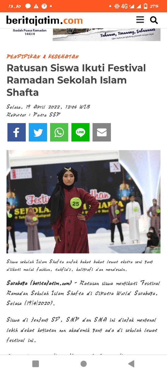kak_idon's tweet photo. Barokallah.. 
Berkah ramadhan 🥰

#EkstraBantuin 
#smpshafta
#smashafta
@shaftatv https://t.co/gPYVb87qsx