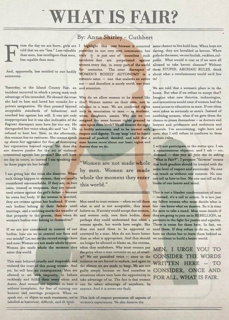 anne_avonlea21's tweet image. This article was 💫ART💫 I mean, she was so right about everthing.