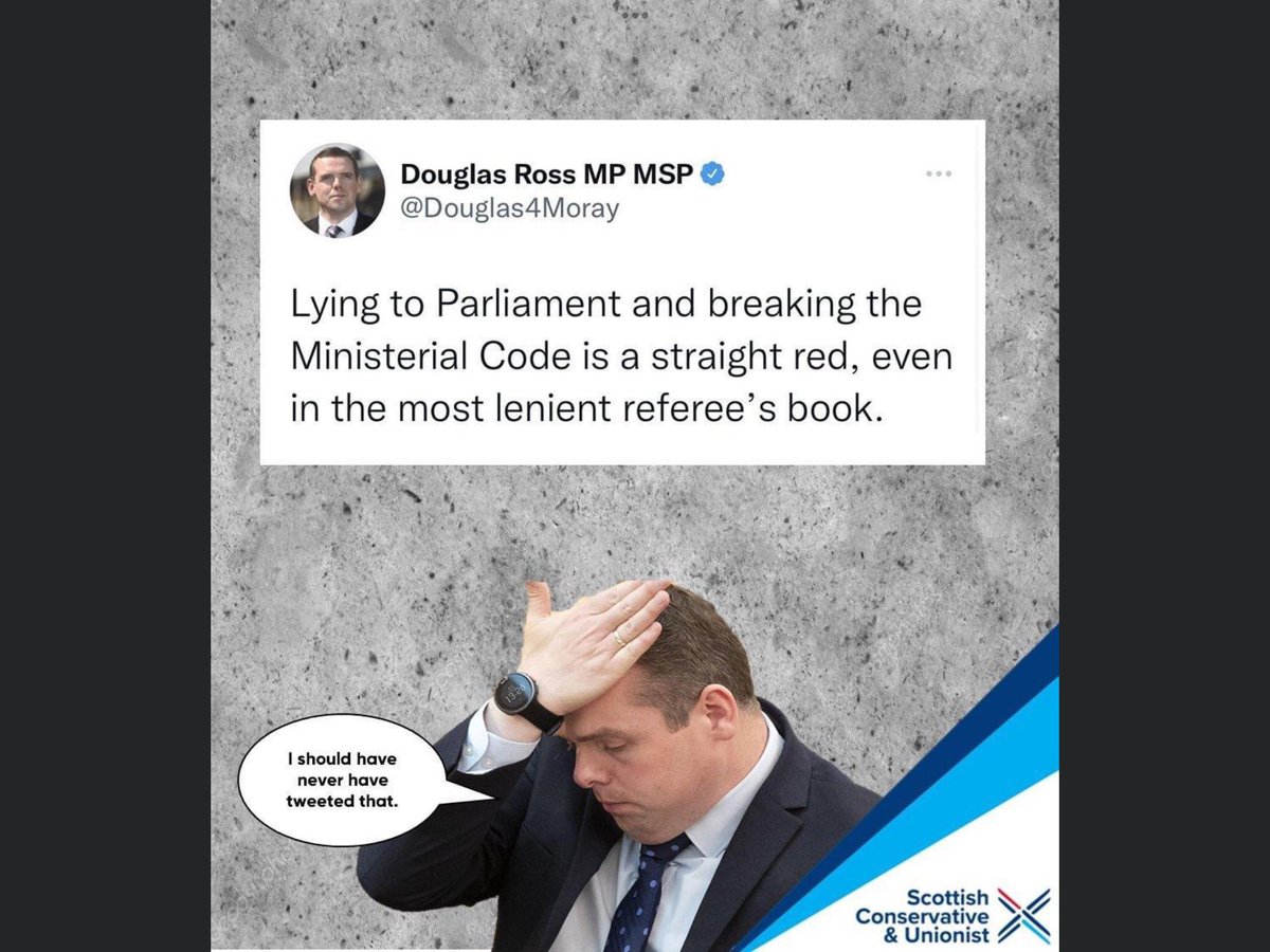 Sheilam19534814's tweet photo. @christopherhope Just remember his Subservient Scottish Assistant
#ErseSookerInChief @Douglas4Moray declared last week that
 “Boris Johnson is a Truthful Man”
Same wee man whose bum is probably bitting the buttons off the Westminster Benches even as we Tweet
#NeverTrustTORY
#TooManyToryLIARS https://t.co/ODr6H7Qfbp