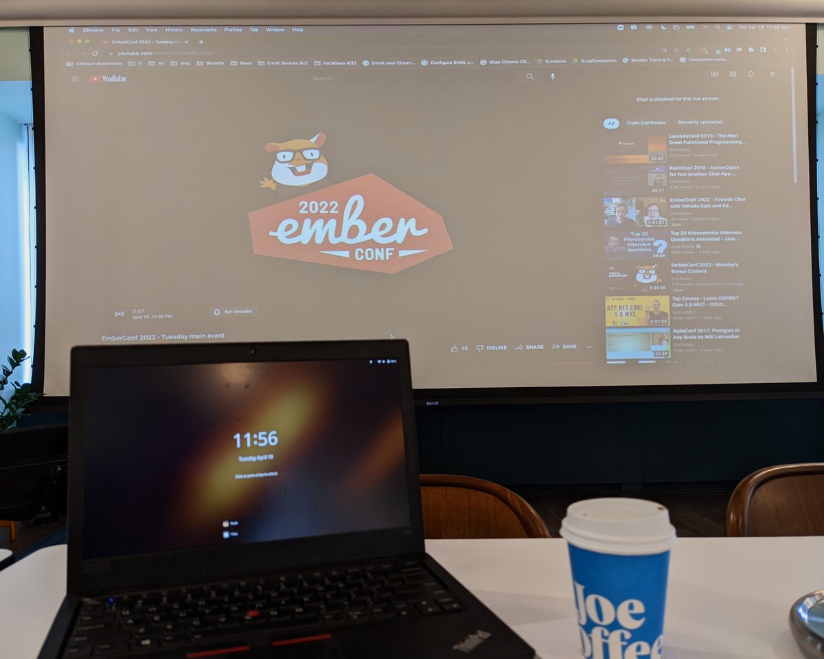 I'm <a href="/Addepar/">Addepar</a> in NYC for <a href="/EmberConf/">EmberConf</a> 2022!