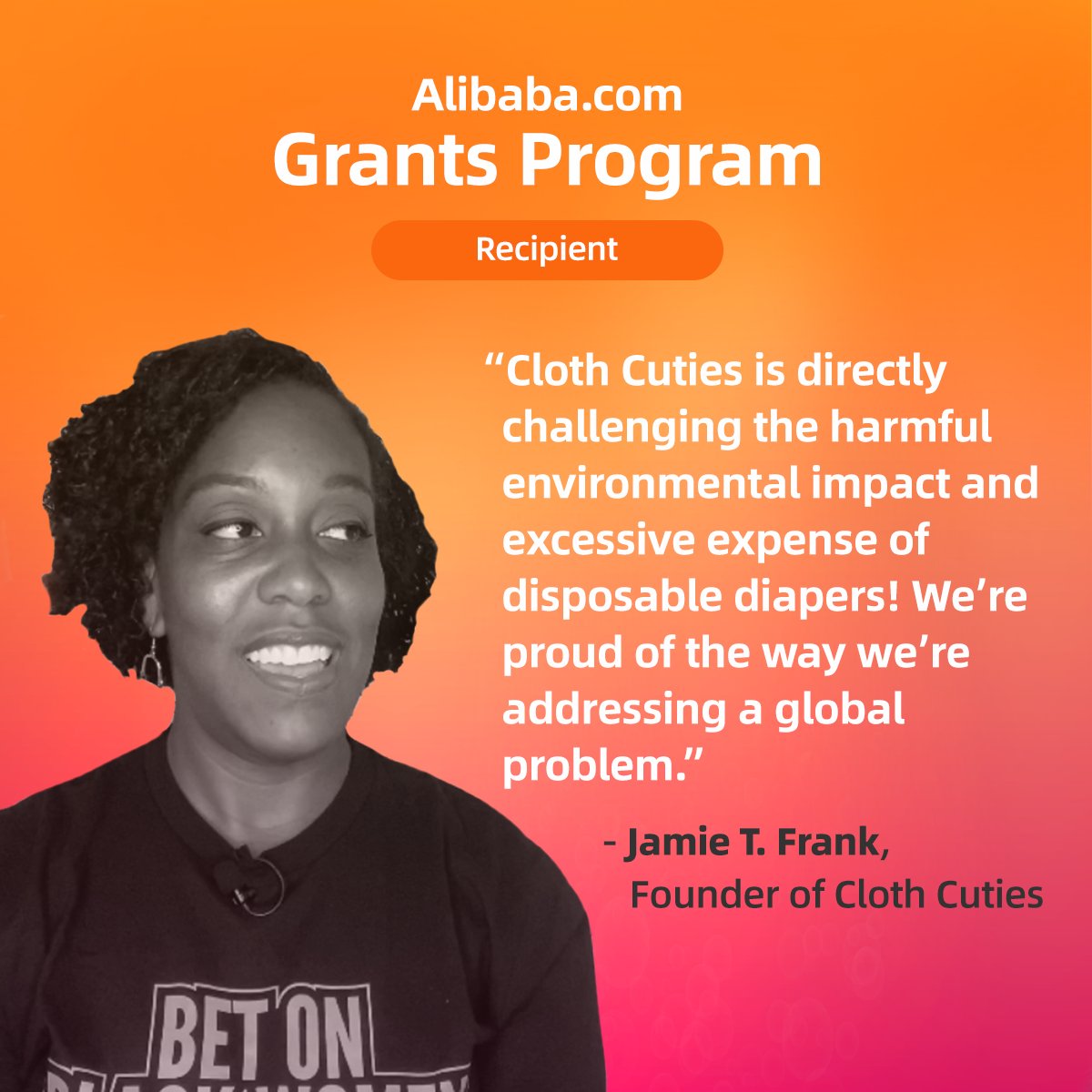 Jamie T. Frank, Founder of <a href="/ClothCuties/">Cloth Cuties</a>