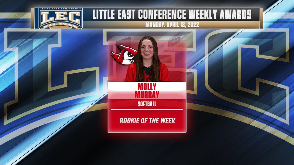 .<a href="/KSCsoftball/">Keene State Softball</a>'s Molly Murray Named <a href="/LittleEastConf/">Little East Conference</a> Rookie of the Week
keeneowls.com/news/2022/4/18…