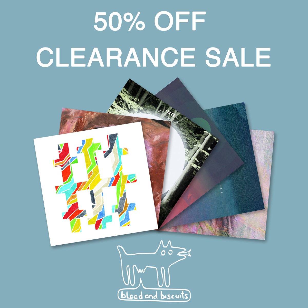 Blood and Biscuits (@bloodnbiscuits) on Twitter photo Weāre having a 50% off clearance sale on our BnB webstore. Including Vinyl and CDs by <a href="/3TrappedTigers/">Three Trapped Tigers</a> <a href="/tallships/">Tall Ships</a> Bop English (James from <a href="/whitedenimmusic/">white denim</a>) <a href="/GALLOPS/">GALLOPS</a> <a href="/SleePartyPeople/">SLEEP PARTY PEOPLE</a> <a href="/LITE_JP/">LITE</a> <a href="/krilliamhmacy/">krill</a> and lots more. Discount applied at checkout. bloodandbiscuits.awesomedistro.com Weāre having a 50% off clearance sale on our BnB webstore. Including Vinyl and CDs by <a href="/3TrappedTigers/">Three Trapped Tigers</a> <a href="/tallships/">Tall Ships</a> Bop English (James from <a href="/whitedenimmusic/">white denim</a>) <a href="/GALLOPS/">GALLOPS</a> <a href="/SleePartyPeople/">SLEEP PARTY PEOPLE</a> <a href="/LITE_JP/">LITE</a> <a href="/krilliamhmacy/">krill</a> and lots more. Discount applied at checkout. bloodandbiscuits.awesomedistro.com