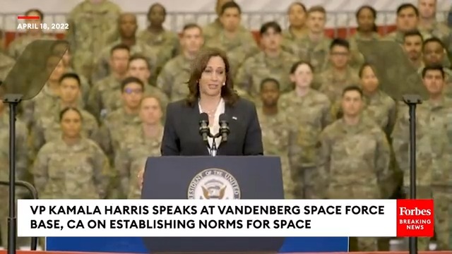 SPACE: VP Kamala Harris this week: 