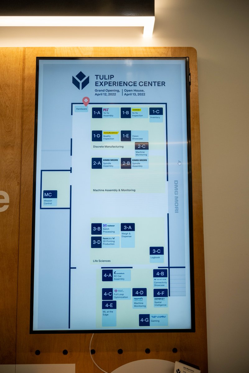 tulipinterfaces's tweet image. Did you miss our open house last week? Don&apos;t worry! 
We are sharing a peek at the demos we featured during the event. 
Stay tuned!
#manufacturing #frontlineoperations