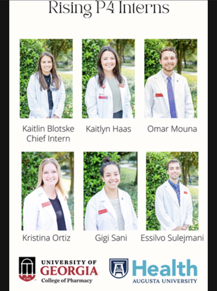 Super exciting to serve as the AUMC 2022-2023 Cheif Intern. Looking forward to another great year with the best intern group!